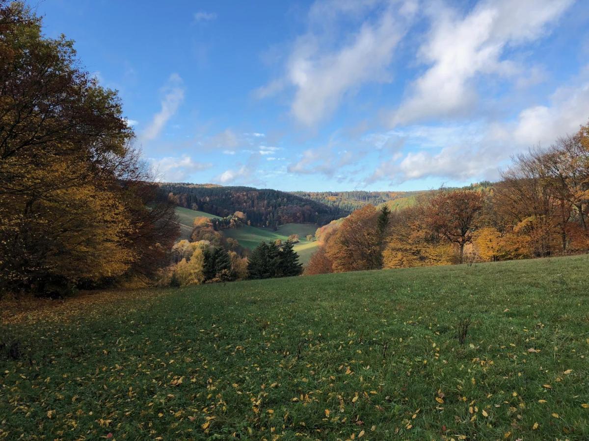 Burg Freienstein Blick 4 Sterne Mit Sauna Gammelsbach Buitenkant foto